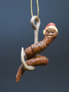 Ornament - 3rd - Pete Zanauskas - Worm on Hook