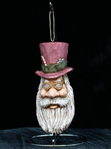 Christmas Ornament 1 - Pat Coffey - Santa in Shades
