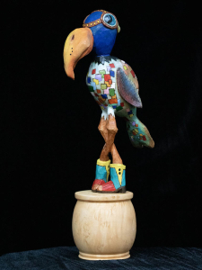 Single Animal 3 - Tom Checketts - Bird in Boots and Goggles